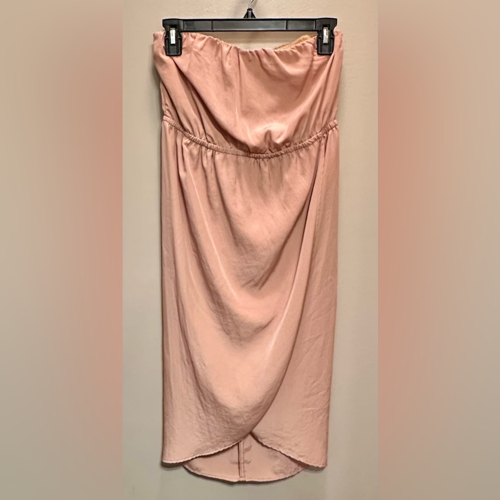 Lush Strapless Midi Dress